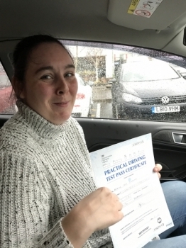 I was a complete novice at driving and was very nervous Steven put me at ease straight away he soon had me driving He built my confidence up he is a fantastic instructor and I would recommend him to anyone wanting to learn to drive