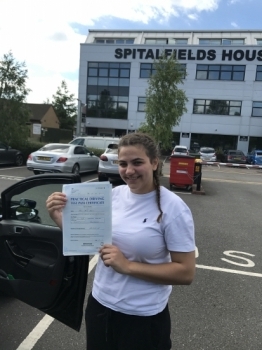 I just wanted to say thank you I never imagined that I would pass my test in such a short space of time Your patience and calm approach kept me focused and relaxed even when I got things wrong and I would not hesitate to recommend you to anyone thinking of learning to drive