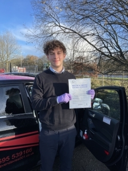 Well done Eli Gold for passing your test.<br />
“ Steven - the best driving instructor out there. Highly recommended and loves to keep his car fresh!!”