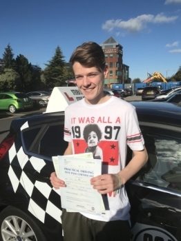 “Steven Davies was instrumental in helping me to pass my driving test first time. His patience and experience were a winning combination and I cannot recommend him highly enough.”