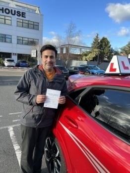 Congratulations to Sandeep Srinivasan who passed his test fist time with only one driver fault. Here’s what he has to say .<br />
”Steven is a fantastic driving instructor and would highly recommend him. He is very calm and makes you feel at ease. A structured driving plan was in place from the start that helped to focus. Steven explained to me as many times as needed with patience. <br />
The TD app wa